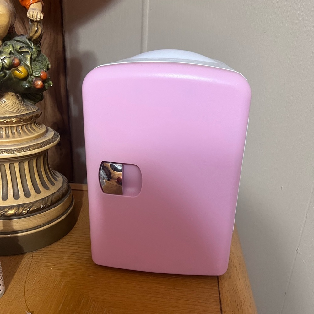 - Mini makeup fridge